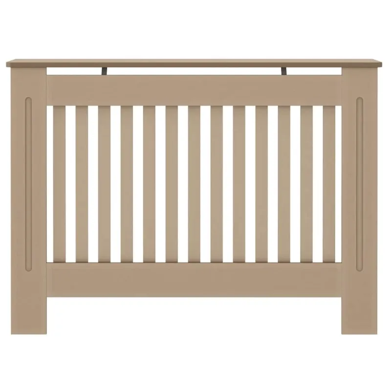 Radiatoriaus dangtis 2 pcs Sonoma ąžuolas 112 x 19 x 81,5cm