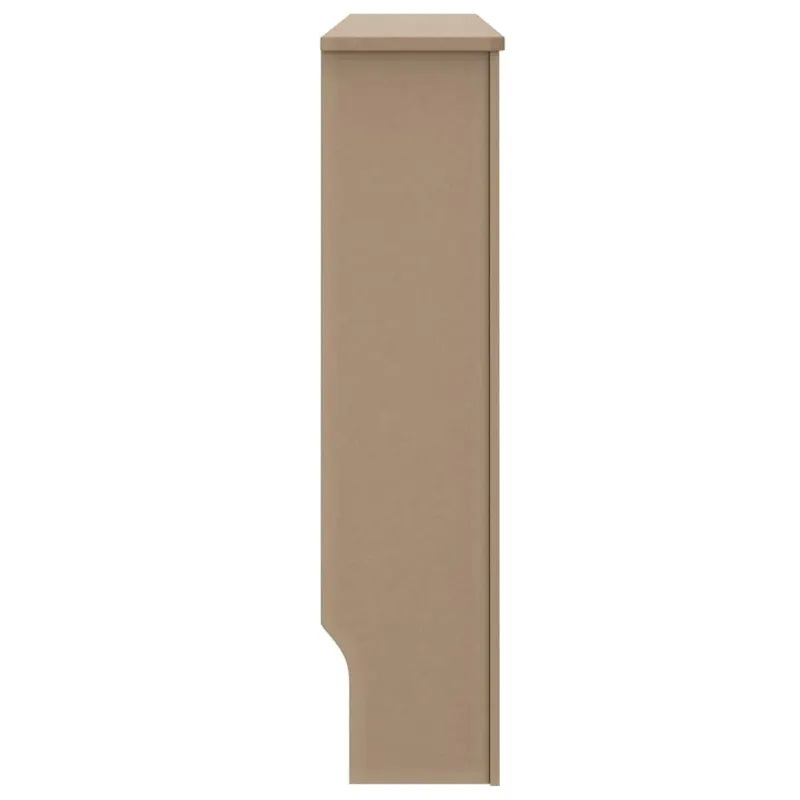 Radiatoriaus dangtis 2 pcs Sonoma ąžuolas 112 x 19 x 81,5cm