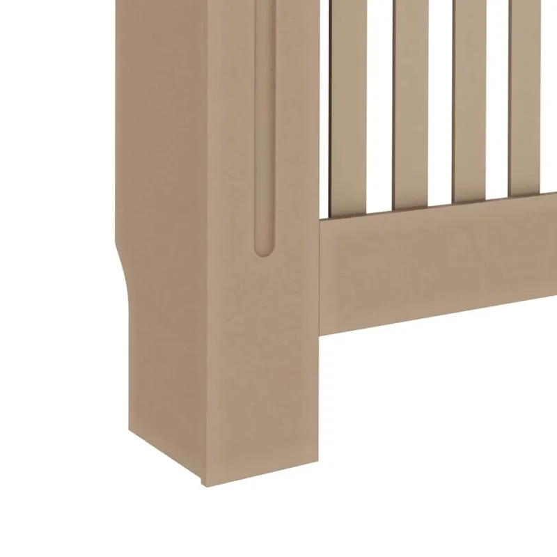 Radiatoriaus dangtis 2 pcs Sonoma ąžuolas 112 x 19 x 81,5cm