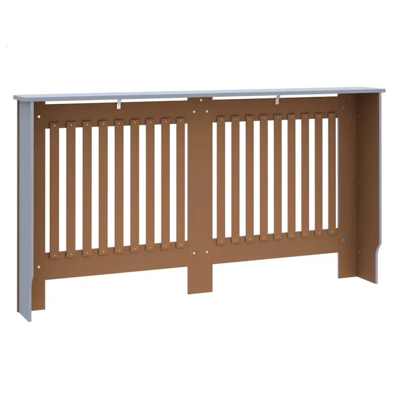 Radiatoriaus dangtis 2 pcs Pilka 152 x 19 x 81,5cm