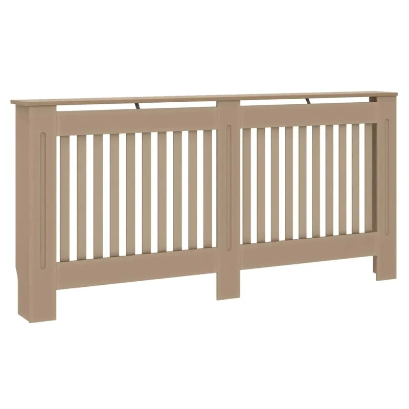 Radiatoriaus dangtis 2 pcs Sonoma ąžuolas 172 x 19 x 81,5cm