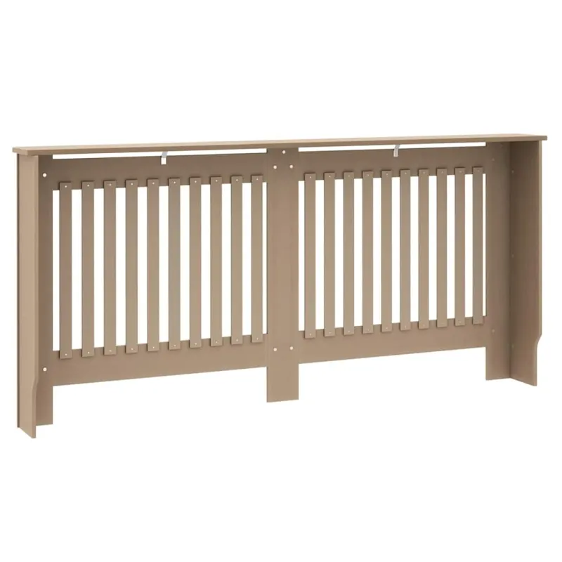 Radiatoriaus dangtis 2 pcs Sonoma ąžuolas 172 x 19 x 81,5cm