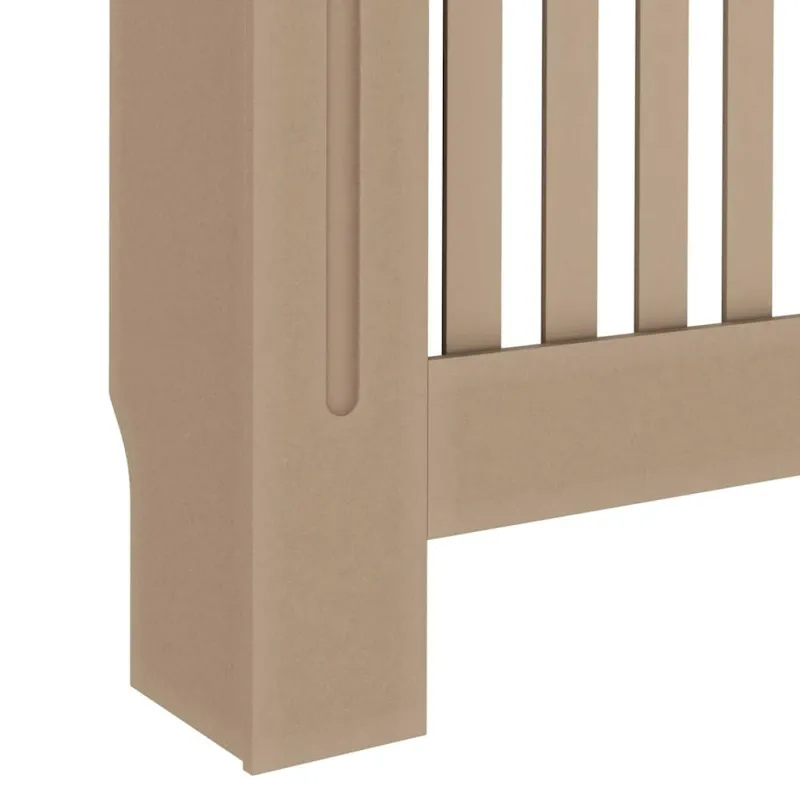 Radiatoriaus dangtis 2 pcs Sonoma ąžuolas 172 x 19 x 81,5cm