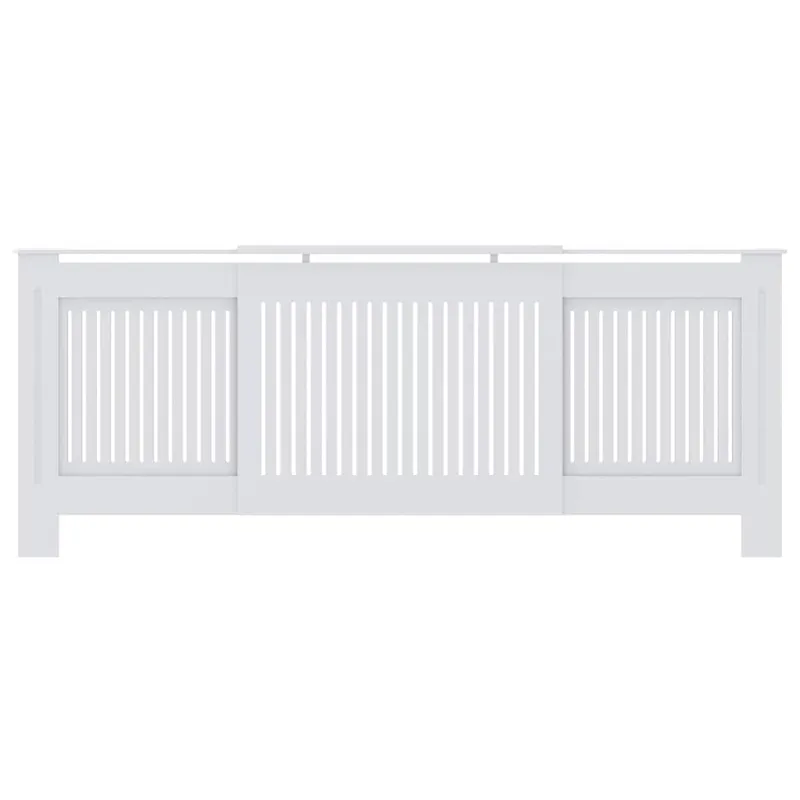Radiatoriaus dangtis 2 pcs Balta 205 x 20,5 x 81,5cm