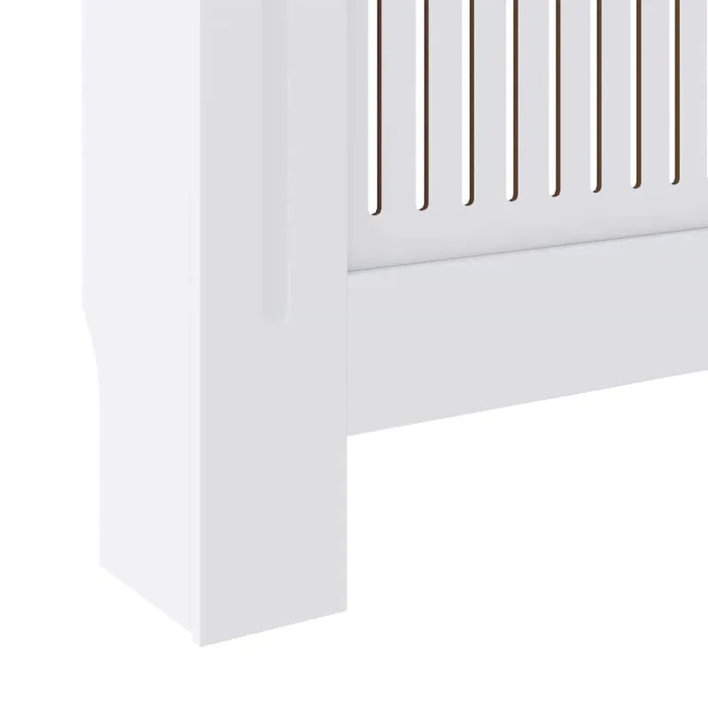Radiatoriaus dangtis 2 pcs Balta 205 x 20,5 x 81,5cm