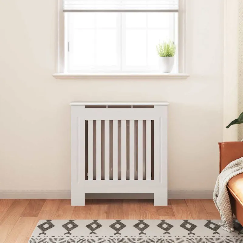 Radiatoriaus dangtis 2 pcs Balta 78 x 19 x 81,5cm