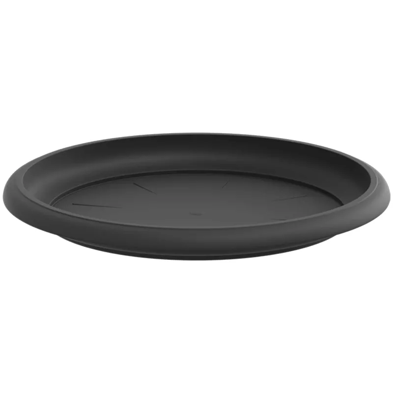 Augalų vazonai 6 pcs Juoda Ø 26 x 21.5 cm Plastmasė