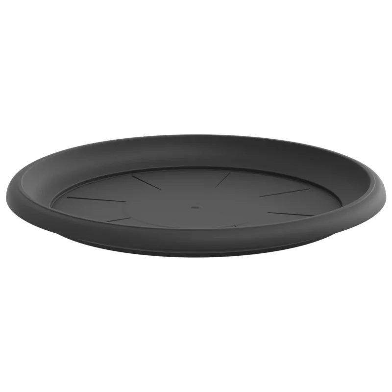 Augalų vazonai 24 pcs Juoda Ø 39 x 32 cm Plastmasė