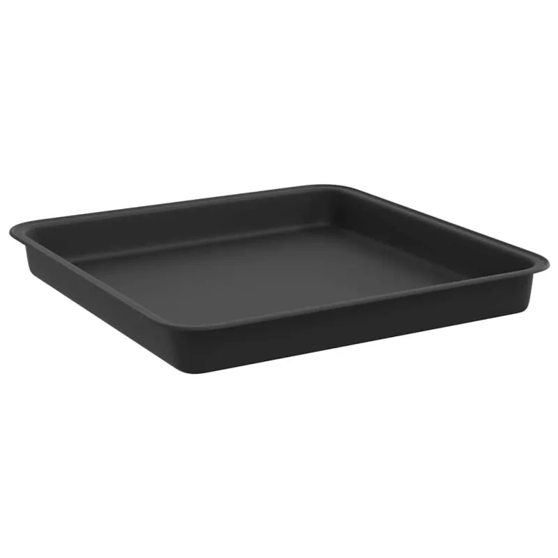Augalų vazonai 6 pcs Juoda 23 x 23 x 17,5 cm Plastmasė