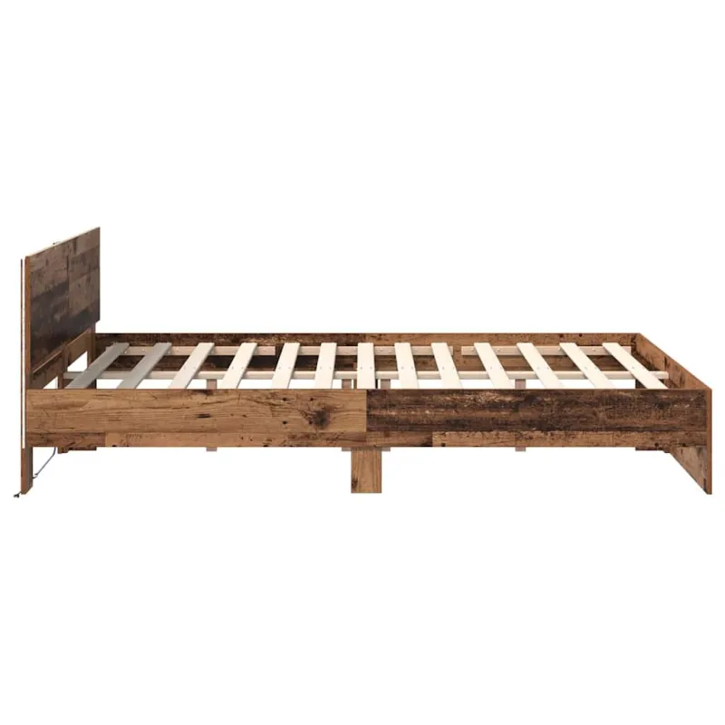 Lovos rėmas Senovinis medis 140 x 190 cm Apdirbta mediena