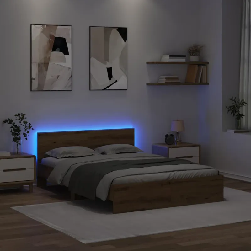 Lovos rėmas Amatininkų ąžuolas 120 x 200 cm Apdirbta mediena