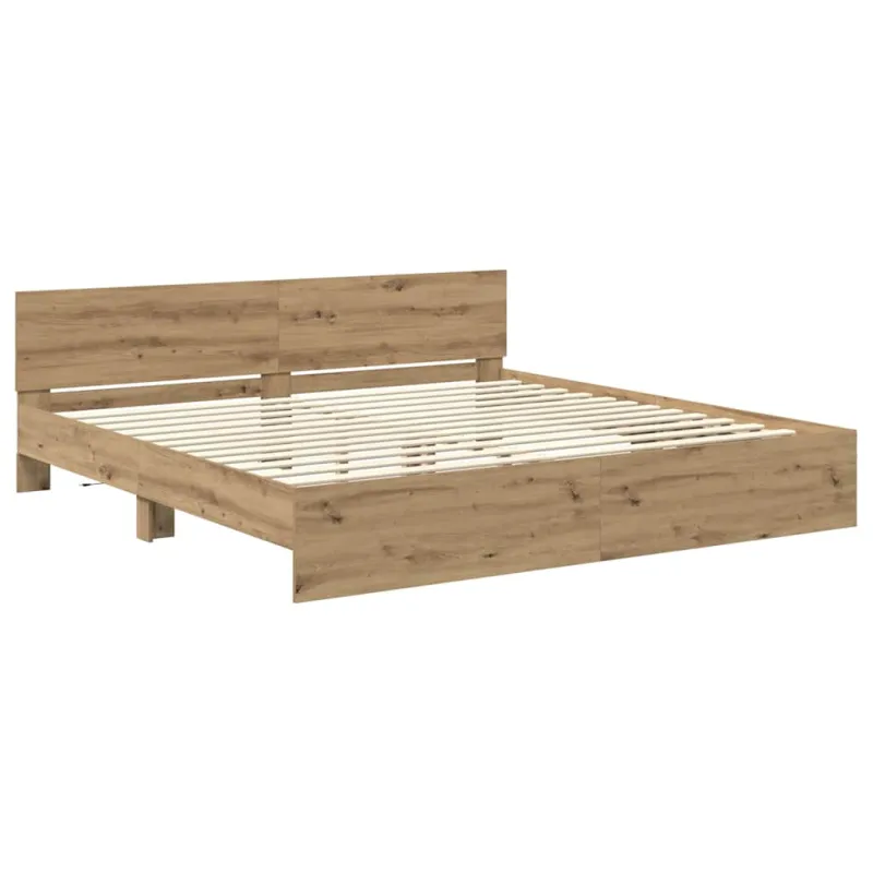 Lovos rėmas Amatininkų ąžuolas 200 x 200 cm Apdirbta mediena