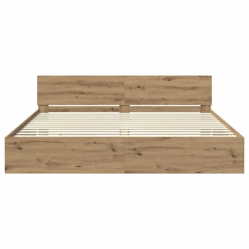 Lovos rėmas Amatininkų ąžuolas 200 x 200 cm Apdirbta mediena