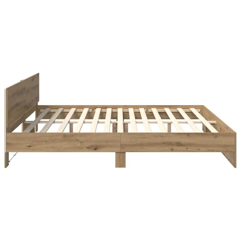 Lovos rėmas Amatininkų ąžuolas 200 x 200 cm Apdirbta mediena