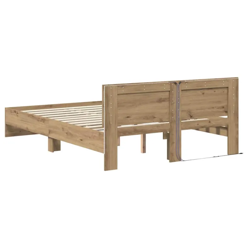 Lovos rėmas Amatininkų ąžuolas 150 x 200 cm Apdirbta mediena