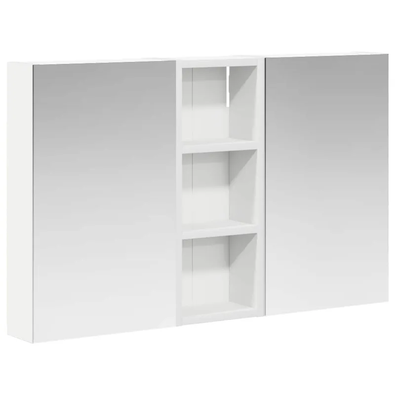 Vonios spintos komplektas su lentyna 3 pcs 80 x 10,5 x 50 cm