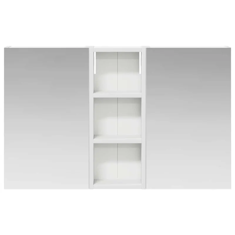 Vonios spintos komplektas su lentyna 3 pcs 80 x 10,5 x 50 cm