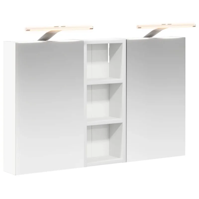 Vonios spintos komplektas su lentyna 3 pcs 80 x 10,5 x 50 cm