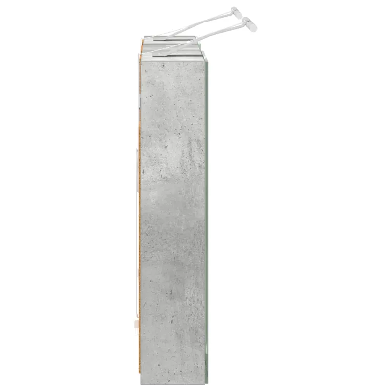Vonios spintos komplektas su lentyna 3 pcs 80 x 10,5 x 50 cm
