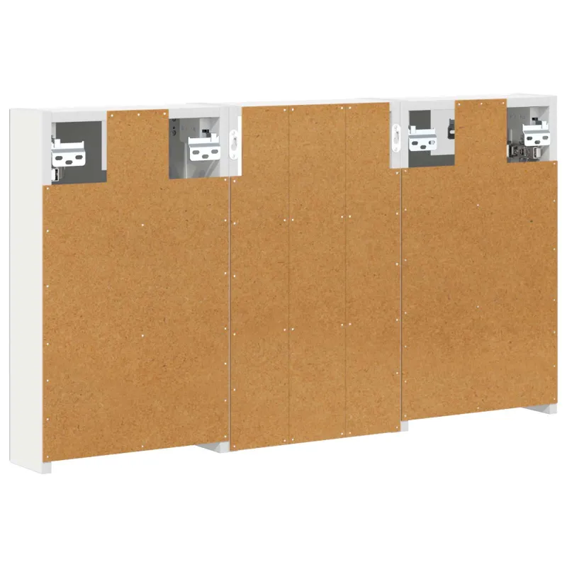 Vonios spintos komplektas su lentyna 3 pcs 90 x 10,5 x 50 cm