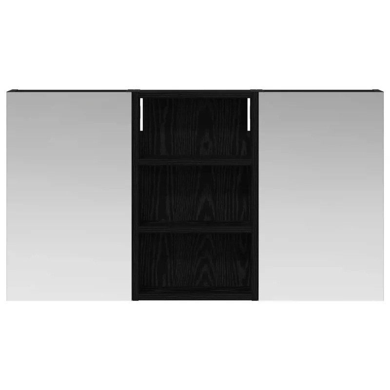 Vonios spintos komplektas su lentyna 3 pcs 90 x 10,5 x 50 cm