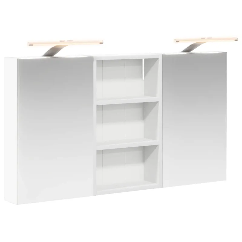 Vonios spintos komplektas su lentyna 3 pcs 90 x 10,5 x 50 cm