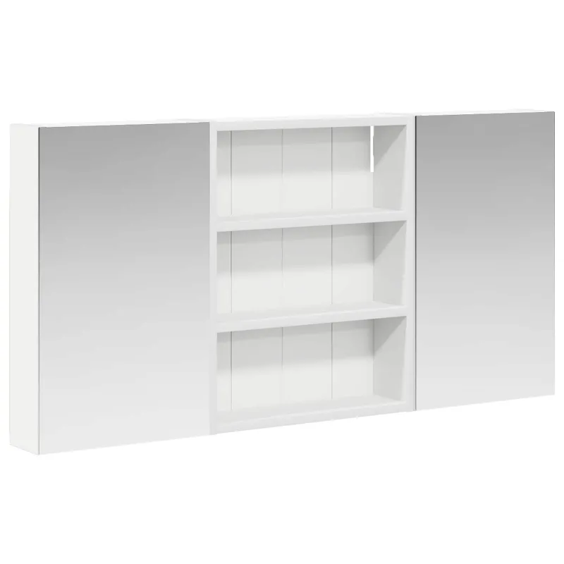 Vonios spintos komplektas su lentyna 3 pcs 100 x 10,5 x 50 cm