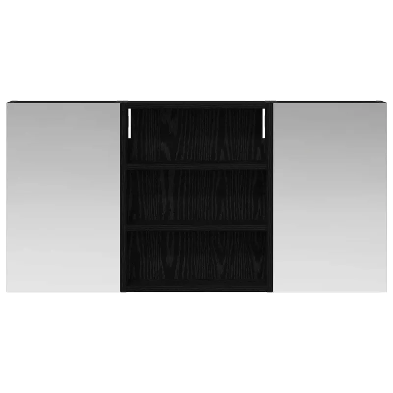 Vonios spintos komplektas su lentyna 3 pcs 100 x 10,5 x 50 cm