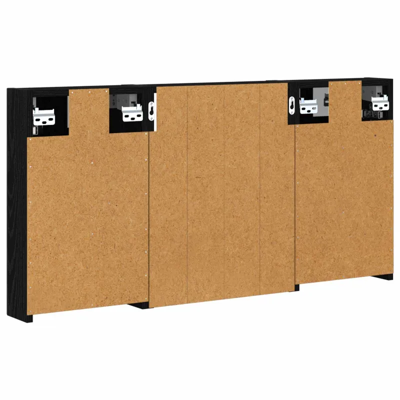 Vonios spintos komplektas su lentyna 3 pcs 100 x 10,5 x 50 cm