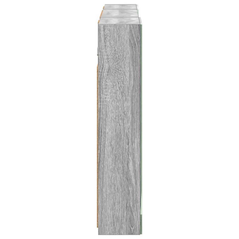 Vonios spintos komplektas su lentyna 3 pcs 100 x 10,5 x 50 cm