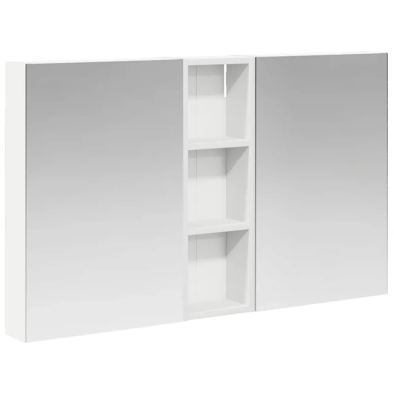Vonios spintos komplektas su lentyna 3 pcs 100 x 10,5 x 60,5 cm