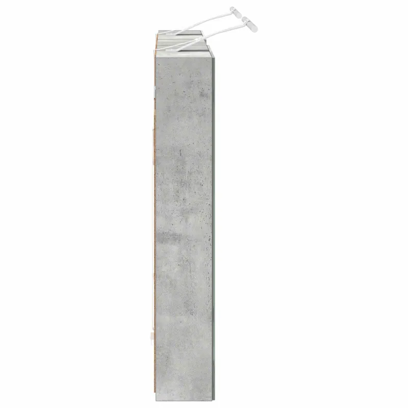 Vonios spintos komplektas su lentyna 3 pcs 100 x 10,5 x 60,5 cm