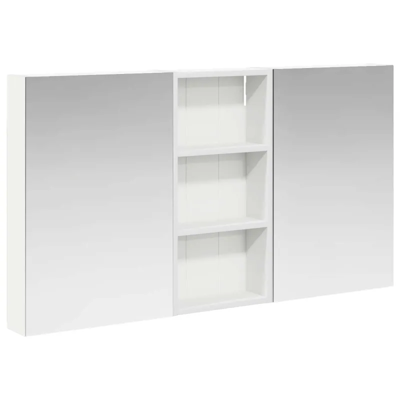 Vonios spintos komplektas su lentyna 3 pcs 110 x 10,5 x 60,5 cm
