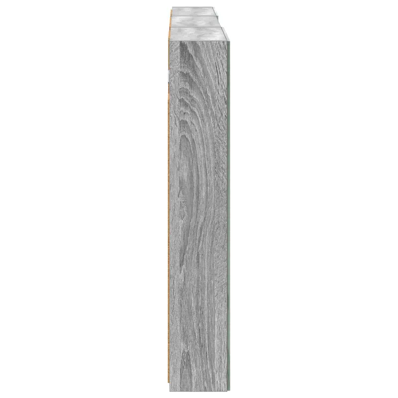Vonios spintos komplektas su lentyna 3 pcs 120 x 10,5 x 60,5 cm