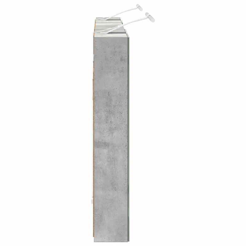 Vonios spintos komplektas su lentyna 3 pcs 120 x 10,5 x 60,5 cm