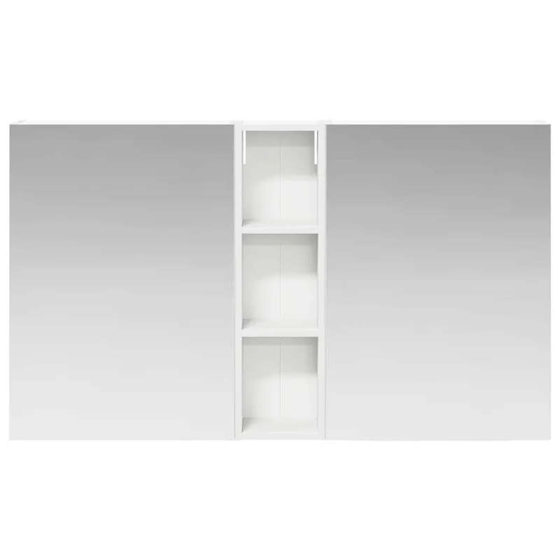 Vonios spintos komplektas su lentyna 3 pcs 120 x 14,5 x 70 cm