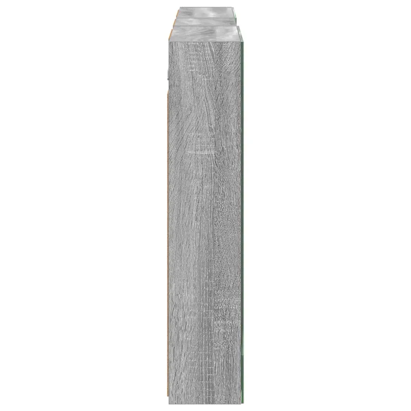 Vonios spintos komplektas su lentyna 3 pcs 130 x 14,5 x 70 cm