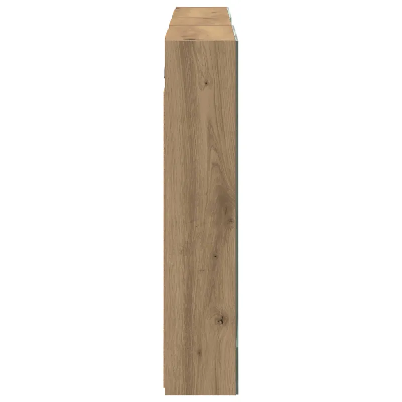 Vonios spintos komplektas su lentyna 3 pcs 130 x 14,5 x 70 cm