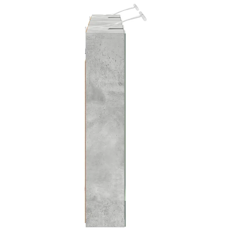 Vonios spintos komplektas su lentyna 3 pcs 130 x 14,5 x 70 cm