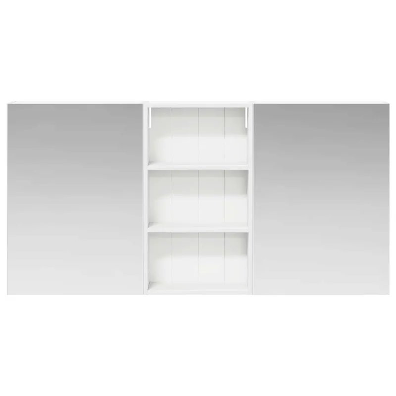 Vonios spintos komplektas su lentyna 3 pcs 140 x 14,5 x 70 cm