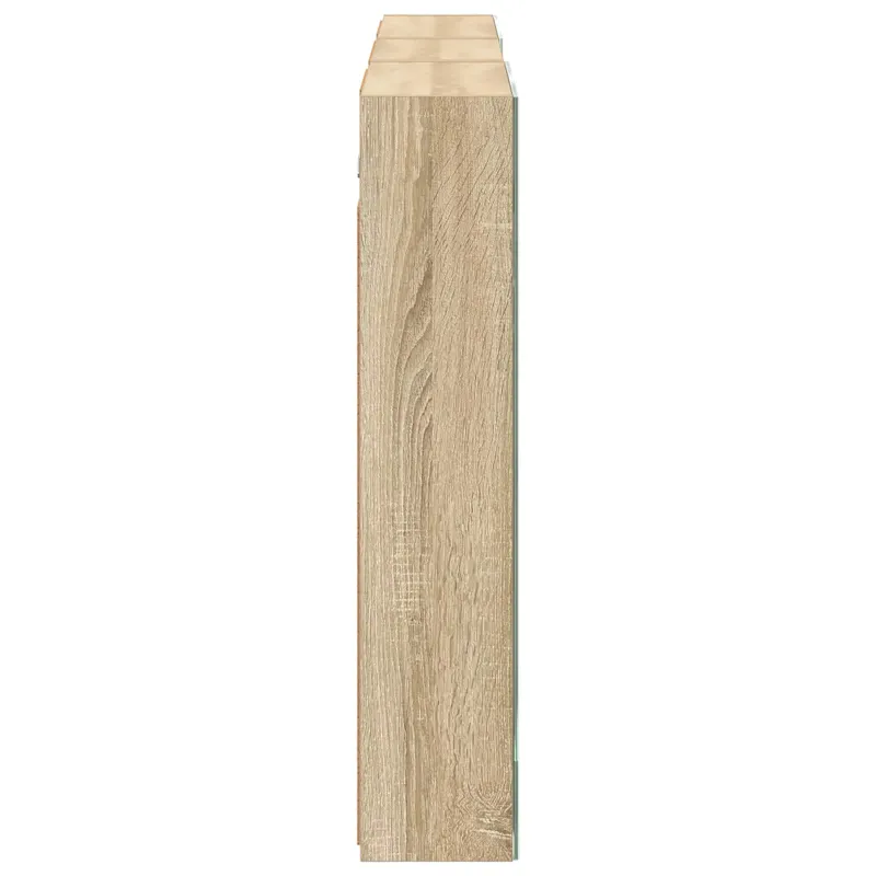 Vonios spintos komplektas su lentyna 3 pcs 140 x 14,5 x 70 cm