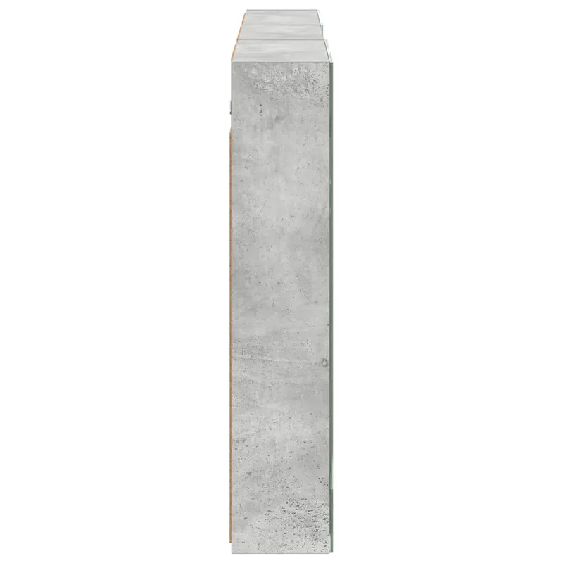 Vonios spintos komplektas su lentyna 3 pcs 140 x 14,5 x 70 cm