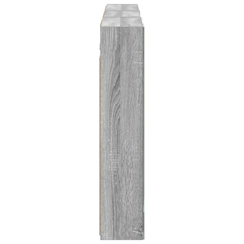 Vonios spintos komplektas su lentyna 3 pcs 140 x 14,5 x 70 cm