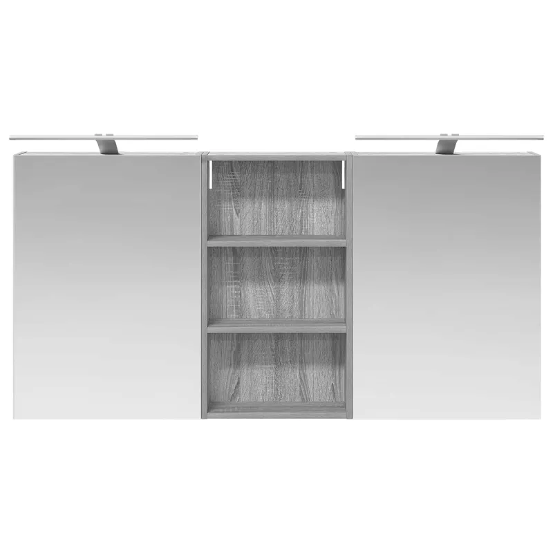 Vonios spintos komplektas 3 pcs 140 x 14,5 x 70 cm