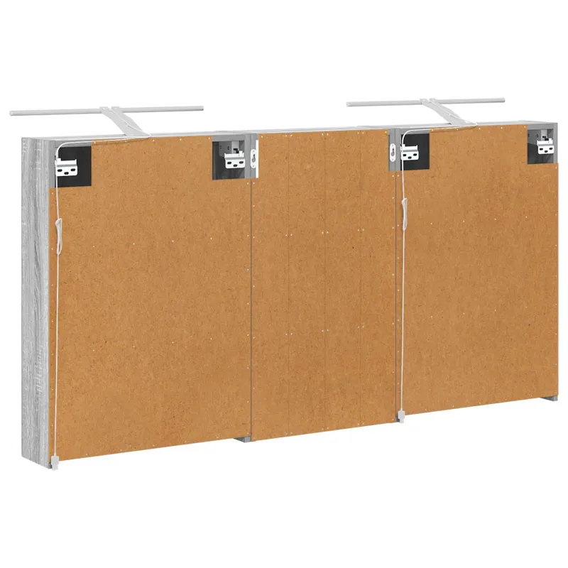 Vonios spintos komplektas 3 pcs 140 x 14,5 x 70 cm