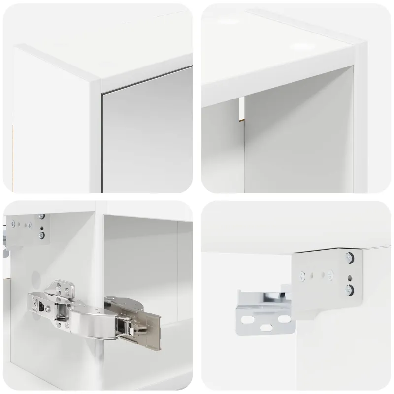 Vonios spintos komplektas 3 pcs 106 x 16 x 62,5 cm