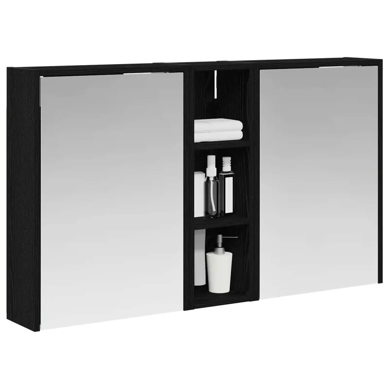 Vonios spintos komplektas 3 pcs 106 x 16 x 62,5 cm