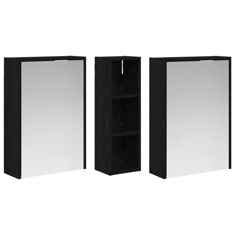 Vonios spintos komplektas 3 pcs 106 x 16 x 62,5 cm