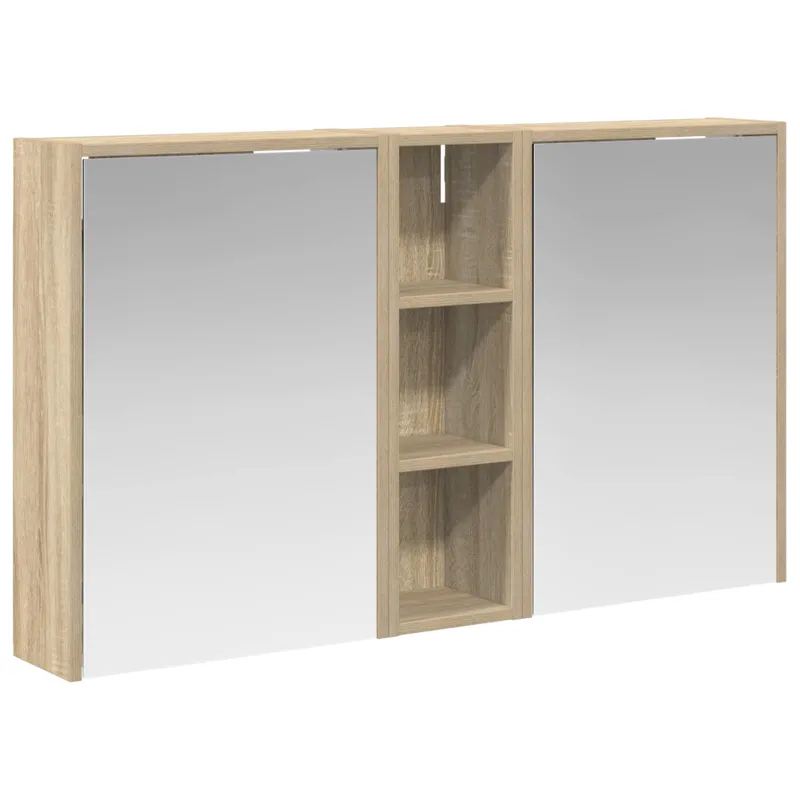 Vonios spintos komplektas 3 pcs 106 x 16 x 62,5 cm
