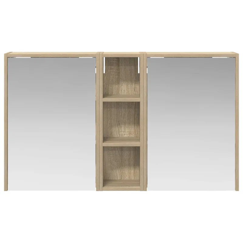 Vonios spintos komplektas 3 pcs 106 x 16 x 62,5 cm